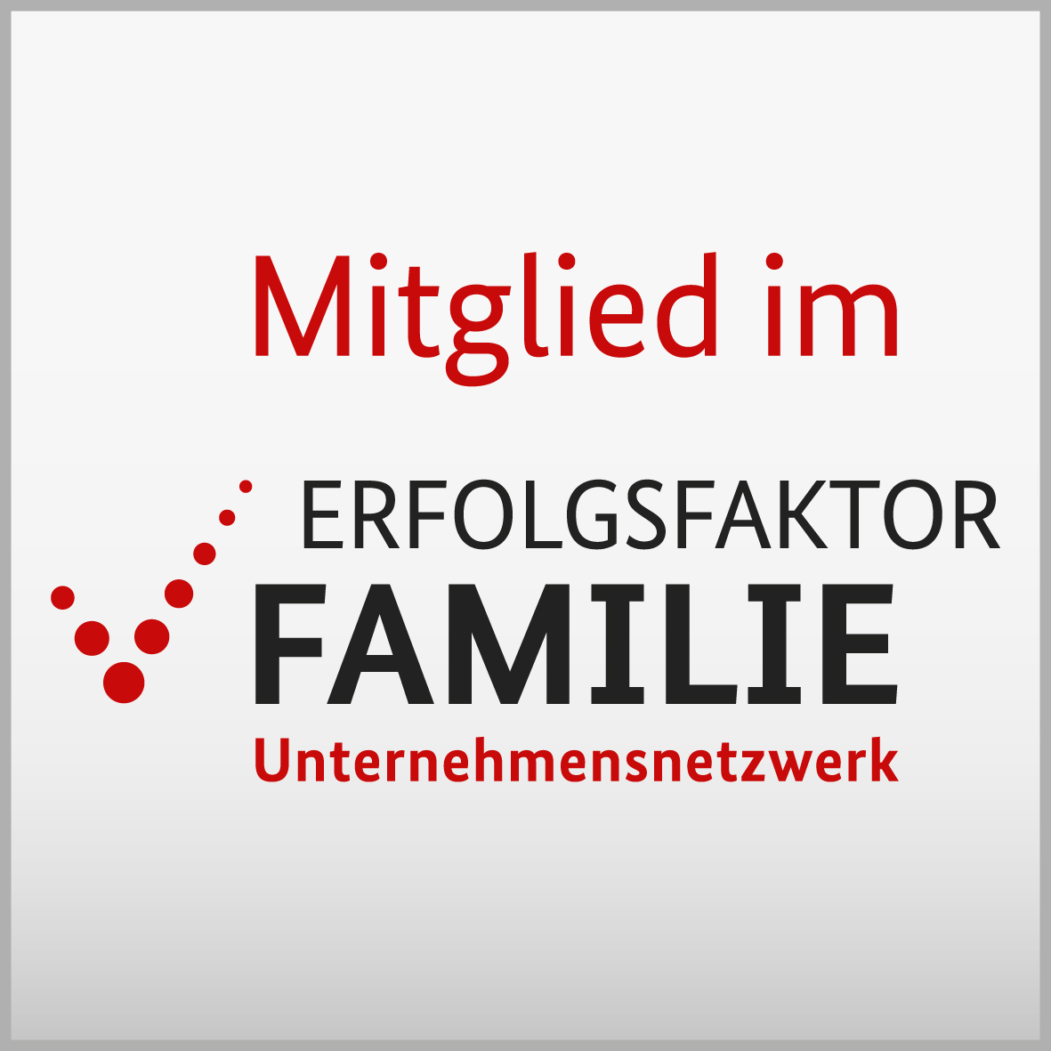 Senovita ist Mitglied im Erfolgsfaktor Familie Unternehmensnetzwerk Senovita Mitglied im Erfolgsfaktor Familie Unternehmensnetzwerk